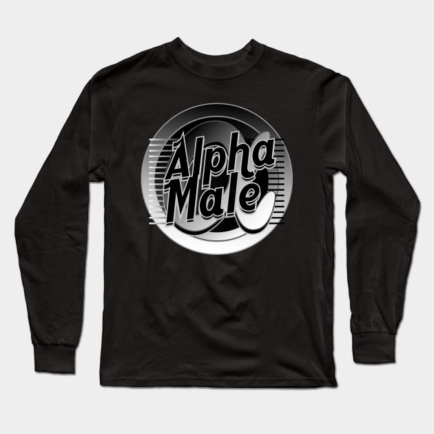 Alpha Male Long Sleeve T-Shirt by CTShirts